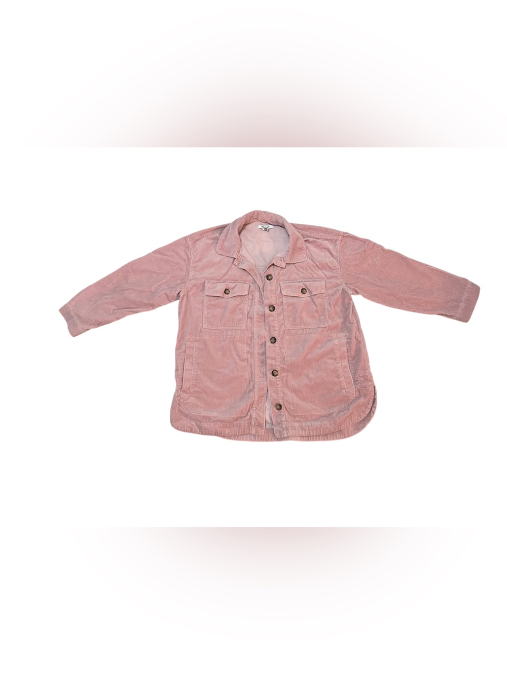 Madewell Pink Corduroy Jacket Womens Medium